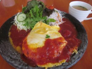 ぷるぷるオムライス